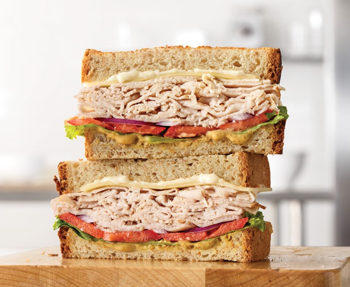 Turkey and Swiss Sandwich